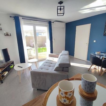 T2 Avec Jardin Proche Aeroport, Airbus, Meet Appartement Daux Buitenkant foto