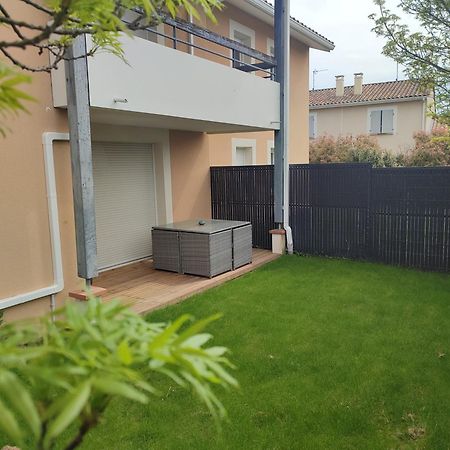 T2 Avec Jardin Proche Aeroport, Airbus, Meet Appartement Daux Buitenkant foto