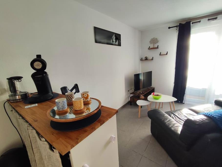 T2 Avec Jardin Proche Aeroport, Airbus, Meet Appartement Daux Buitenkant foto
