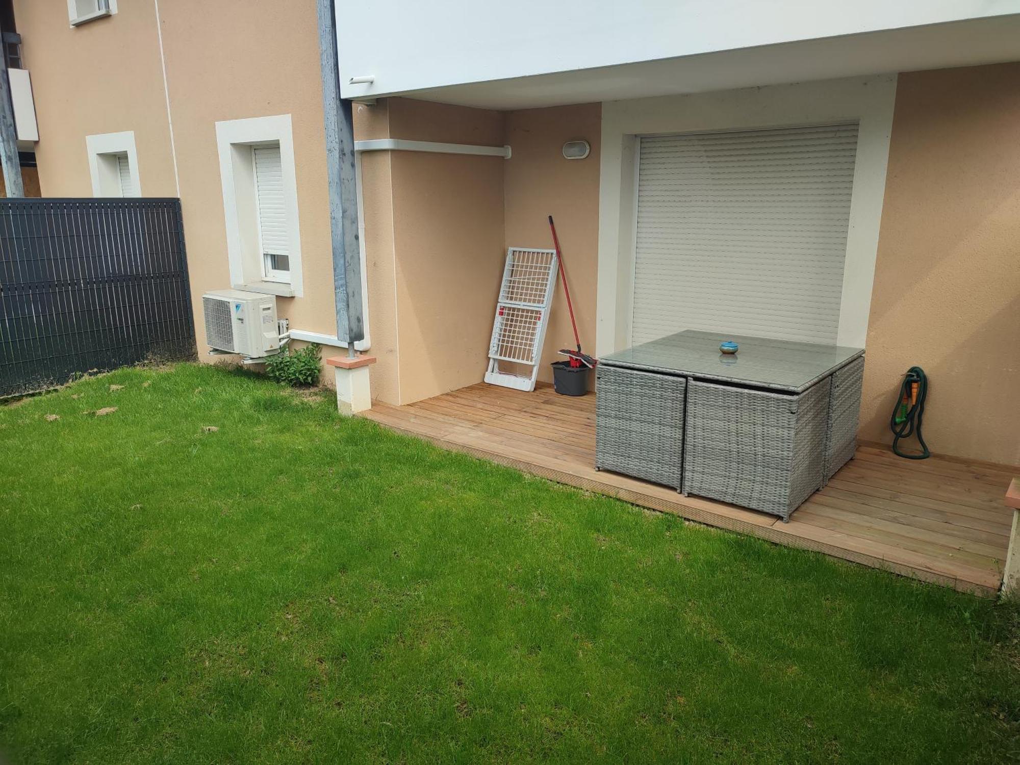 T2 Avec Jardin Proche Aeroport, Airbus, Meet Appartement Daux Buitenkant foto
